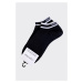 Calvin Klein dámske ponožky nízke 2 páry - čierne
