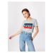 LEVI'S ® Tričko 'The Perfect Tee'  námornícka modrá / sivá / červená