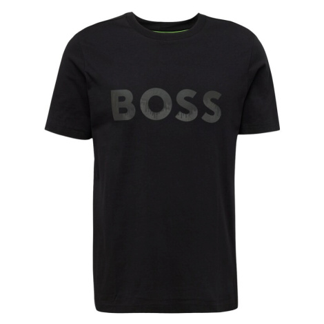 BOSS Green Tričko 'Mirror 1'  čierna Hugo Boss