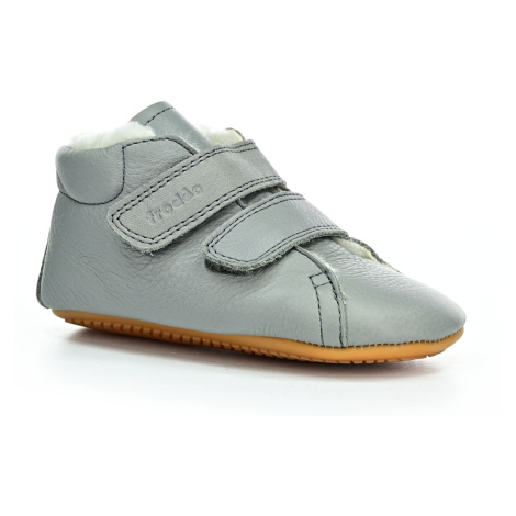 topánky Froddo Light Grey G1130013-8 (Prewalkers, s kožušinou) 22 EUR