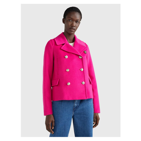 Dark pink woolen jacket Tommy Hilfiger - Ladies