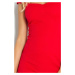 Atraktívne dámske šaty Belina červené 118-2
