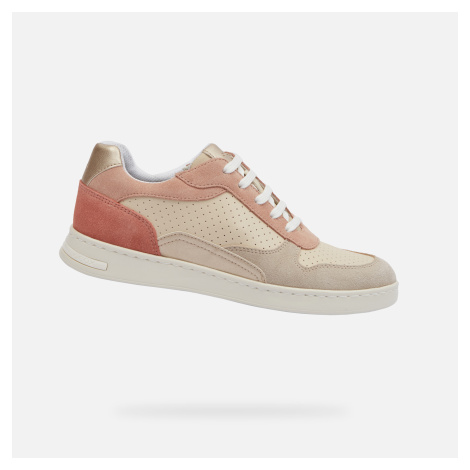 Brown women&#039;s sneakers Geox Jaysen - Women&#039;s