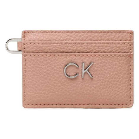 Calvin Klein Puzdro na kreditné karty Re-Lock Cardholder Pbl K60K610671 Ružová