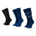 Boss Súprava 3 párov vysokých pánskych ponožiek 3P Rs Gift Set Cc 50425486 Modrá