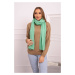 SL40 Women's scarf dark mint