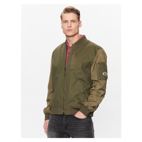 Mustang Bundy bomber Daniel 1013497 Zelená Regular Fit