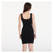 Šaty Karl Kani Small Signature Rib Dress Black