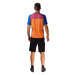Briko FIERCE MTB Pánske cyklistické tričko, oranžová, veľkosť