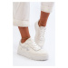 Women's White Zeparine Platform Sneakers