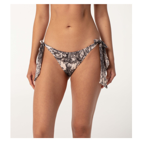 Aloha From Deer Fifth Seal Bikini Bows Bottom WBBB AFD436 Grey