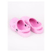 Yoclub Dievčenské topánky Crocs Slip-On Sandals OCR-0045G-0600 Pink