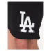 47 Brand Športové kraťasy Los Angeles Dodgers Imprint 47 Helix Shorts Čierna Regular Fit