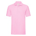 Light pink men's Premium Polo shirt Friut of the Loom