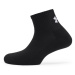 Under Armour UA CORE QTR 3PK Ponožky, čierna, veľkosť