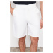 Trendyol White Regular Fit Chino Shorts