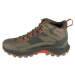 Tmavozelené pánske členkové turistické topánky Merrell Speed Strike 2 Mid WP J037835