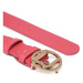 Liu Jo Dámsky opasok Cintura Pelle 3.5 Cm AA3348 P0055 Ružová
