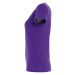 SOĽS Imperial Dámske triko s krátkym rukávom SL11502 Dark purple