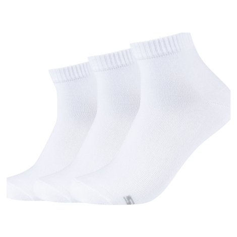 Skechers  3PPK Basic Quarter Socks  Ponožky Biela