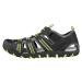 ALPINE PRO OLIVIO Juniorská športová obuv, čierna, veľkosť