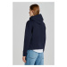 MIKINA GANT D2. ROPE ICON HOODIE EVENING BLUE