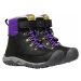 Keen Greta Boot Wp Children Detská vysoká treková obuv 10016438KEN black/purple
