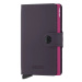 Secrid Miniwallet Matte Dark Purple-Fuchsia