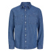 Jack&Jones džínsová košeľa 12227612 Modrá Regular Fit