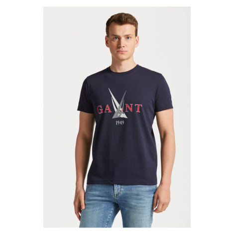 TRIČKO GANT SAIL T-SHIRT EVENING BLUE