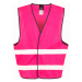 Result Unisex bezpečnostná reflexná vesta R200X Fluorescent Pink