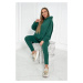 Set with sweatshirt dark green