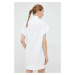Šaty Dkny biela farba, mini, oversize, DP2D4040