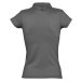 SOĽS Prescott Women Dámska polokošeľa SL11376 Dark grey