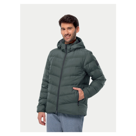 Jack Wolfskin Vatovaná bunda Colonius Jkt 1207431 Zelená Regular Fit