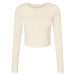 Bella Dámsky crop top BL1501 Solid Natural Blend