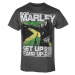 Tričko metal NNM Bob Marley Get Up Čierna