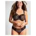 Panache Nina Balcony black leopard 10941