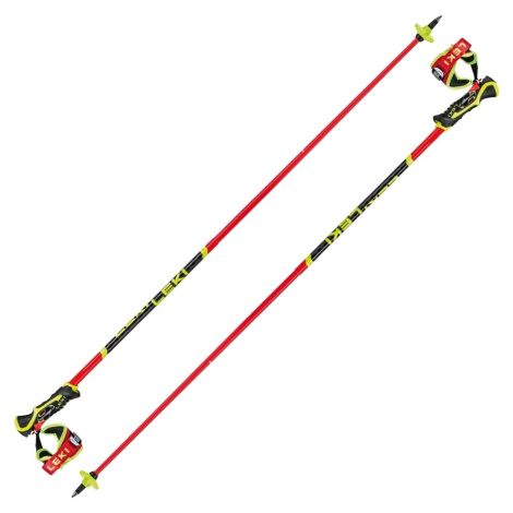 Leki Venom SL 3D Bright Red/Black/Neonyellow 115 cm Lyžiarske palice