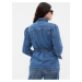 Modrá dámska džínsová bunda GAP