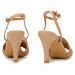 Kožené dámske sandále