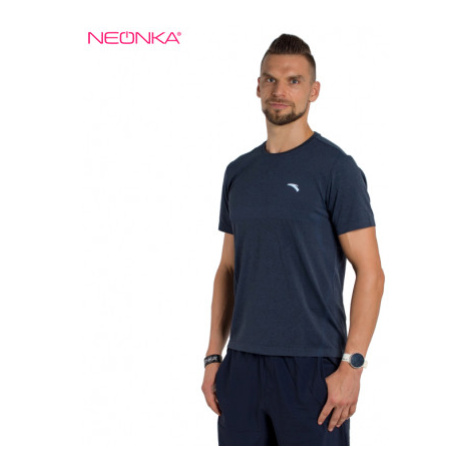 Pánske bežecké tričko s krátkym rukávom ANTA SS Tee-MEN-852125105-4-Norse Blue Heather Grey