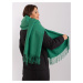 TMAVOZELENÝ ŠÁL SO STRAPCAMI AT-SZ-23185.93P-DARK GREEN