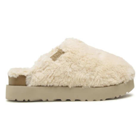 Ugg Papuče W Fuzz Sugar Slide 1135132 Béžová