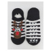 LONKA® Cupid ABS ponožky čierne 3 páry 120580