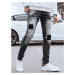 Men's Grey Denim Dstreet Trousers