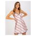 Light pink nightgown with straps