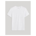 Biele pánske basic tričko Celio Gepostel