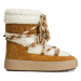 Dámske členkové zimné topánky MOON BOOT Light Low Shearling whisky off white NF