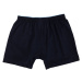 Men's cotton boxers in dark blue